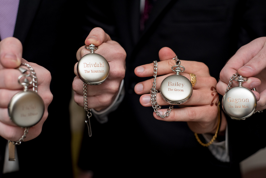 Groom details for Wedding at The Waterview CT