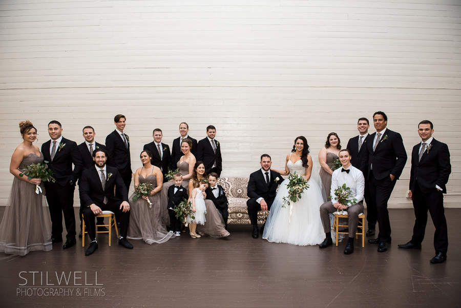 Wedding Party Portrait The Garrison NY Wedding Photography