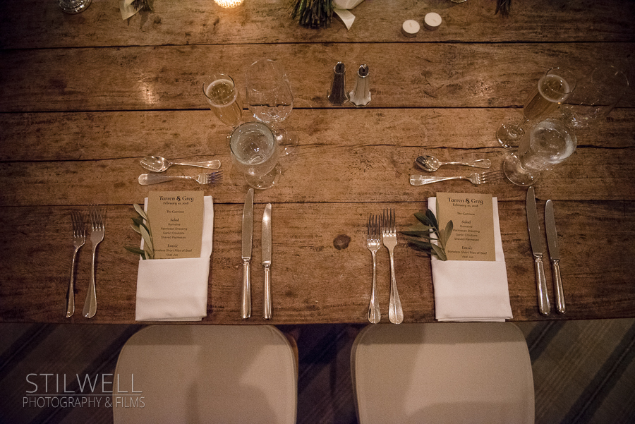 Rustic Wedding Table Decor The Garrison NY