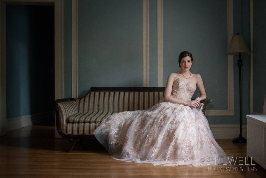 Bride Portrait Crabtree's Kittle House Chappaqua NY Westchester Wedding