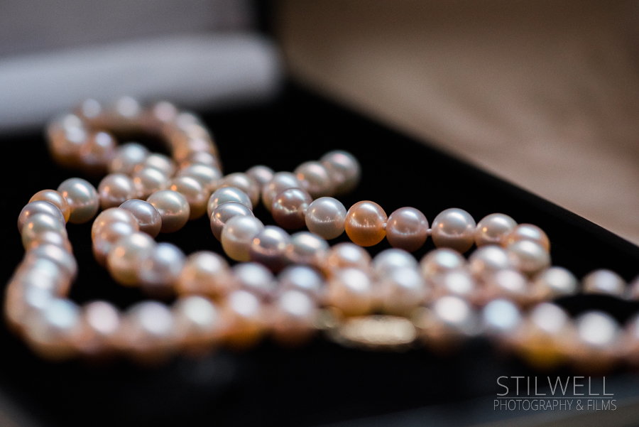 Bride's Pearls Chappaqua NY Wedding