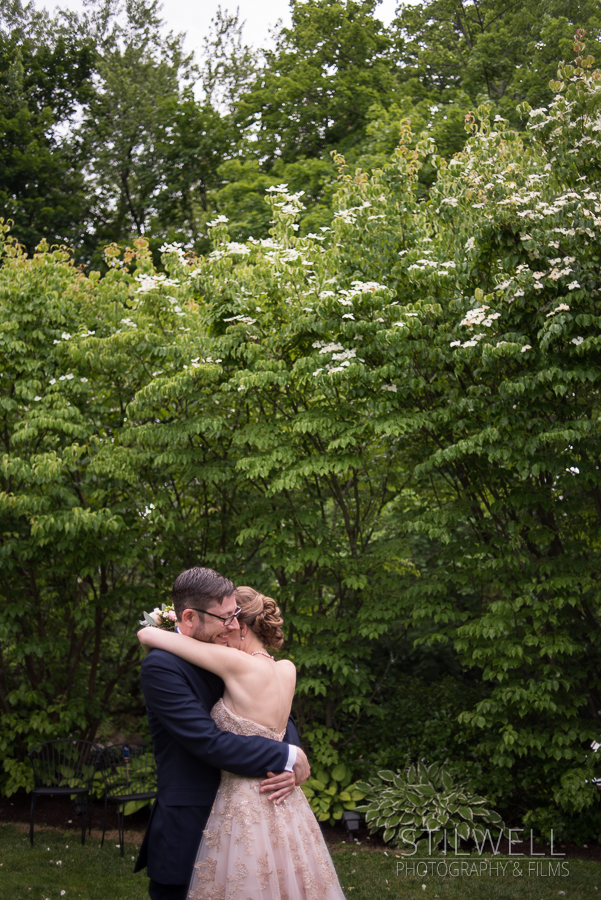First Look Crabtree's Kittle House Wedding