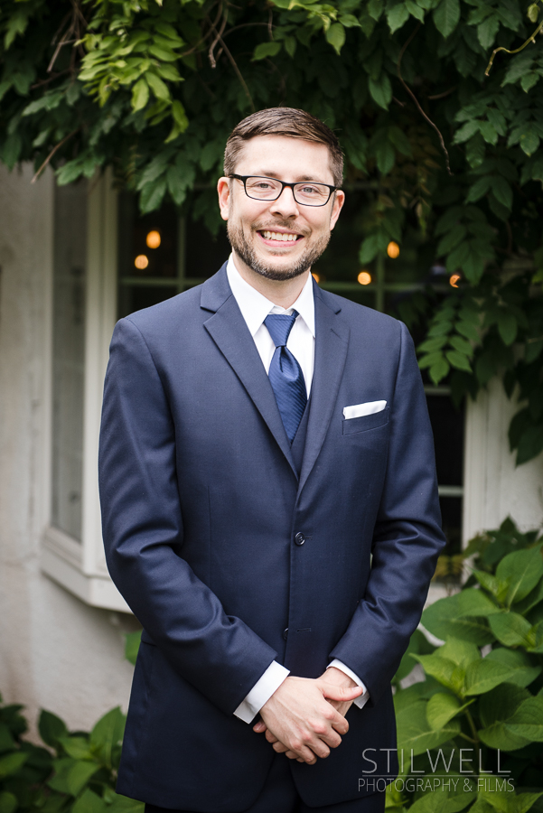 Groom Portrait Chappaqua Crabtree's Kittle House